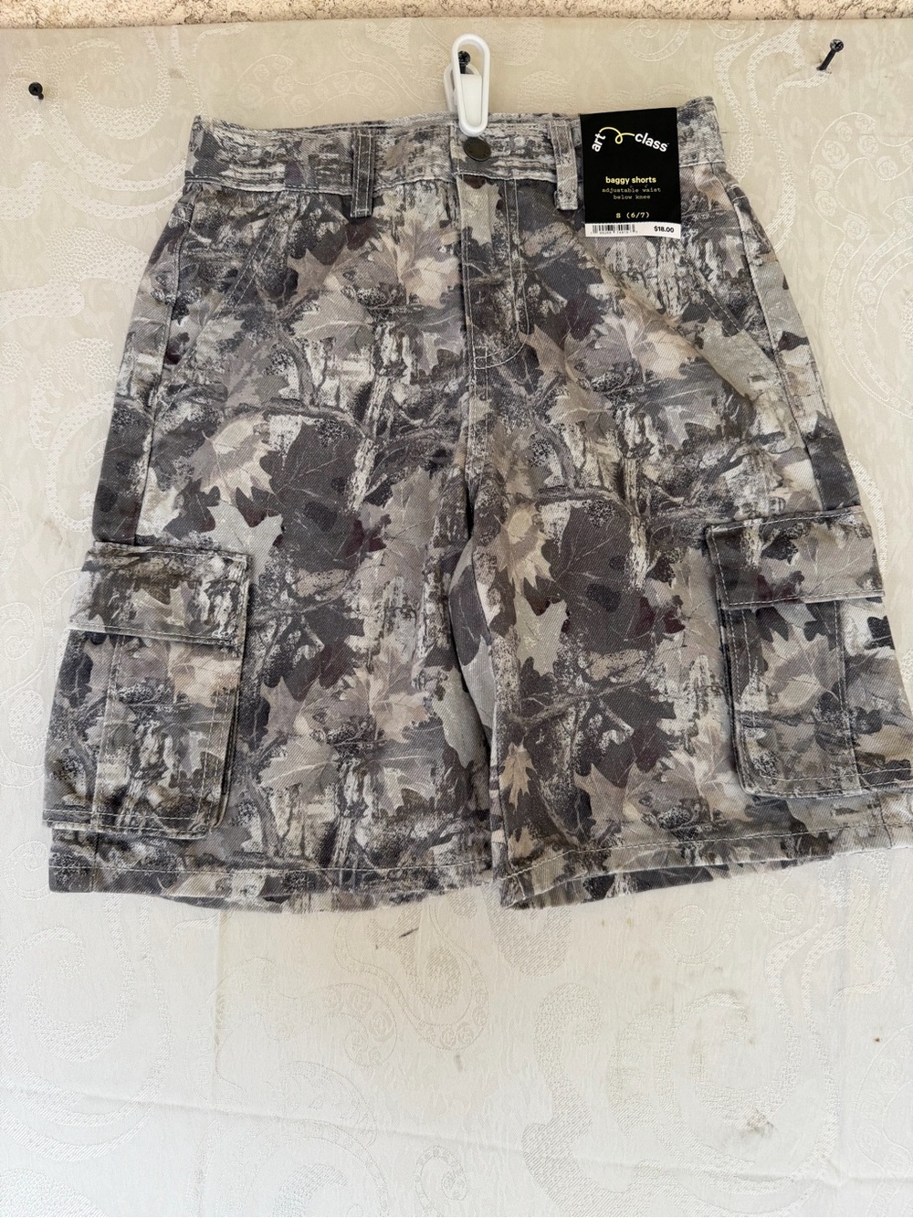 art class Gray Camo Cargo Shorts